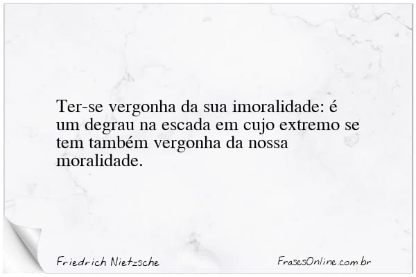 Frase de Friedrich Nietzsche