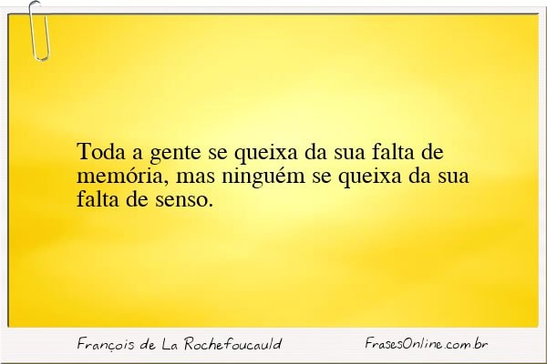 Frase de François de La Rochefoucauld