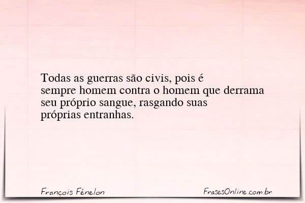 Frase de François Fénelon