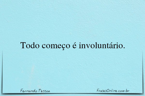 Frase de Fernando Pessoa