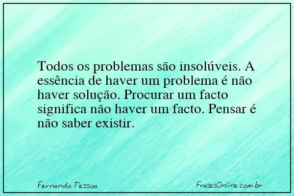 Frase de Fernando Pessoa