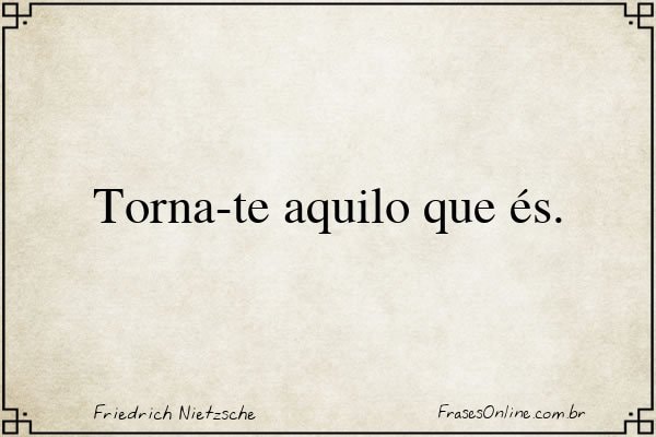 Frase de Friedrich Nietzsche