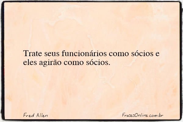Frase de Fred Allen