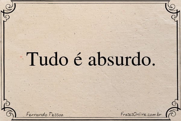 Frase de Fernando Pessoa