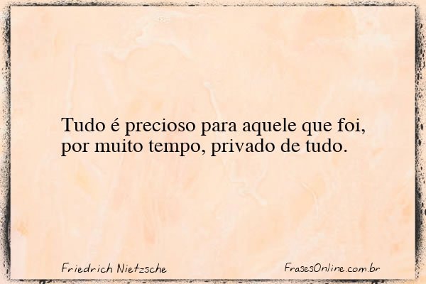 Frase de Friedrich Nietzsche