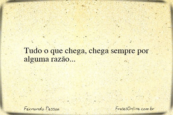 Frase de Fernando Pessoa