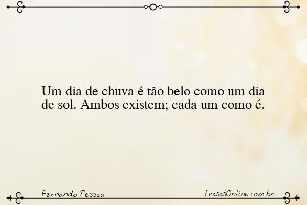 Frase de Fernando Pessoa