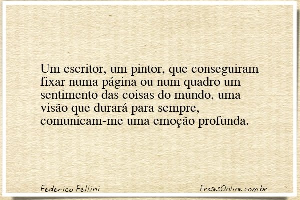 Frase de Federico Fellini