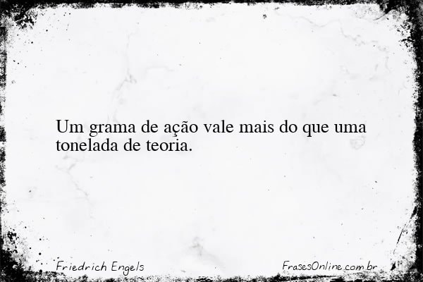 Frase de Friedrich Engels