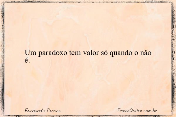 Frase de Fernando Pessoa