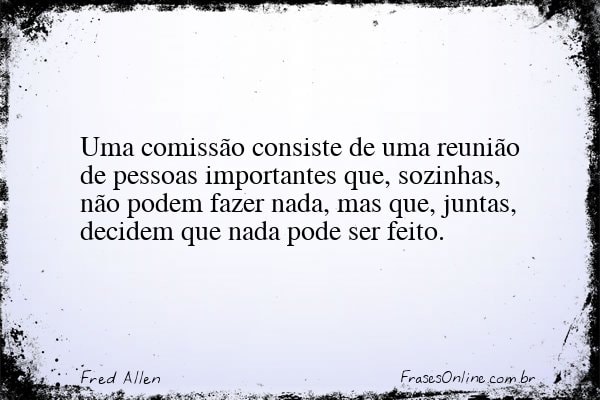 Frase de Fred Allen