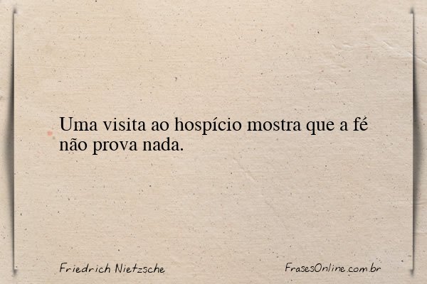 Frase de Friedrich Nietzsche