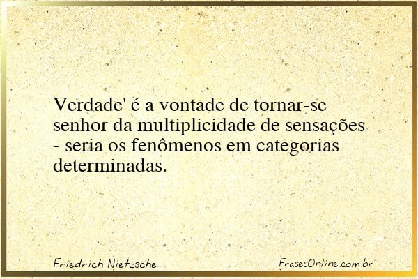 Frase de Friedrich Nietzsche