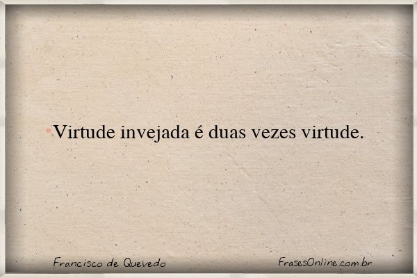 Frase de Francisco de Quevedo