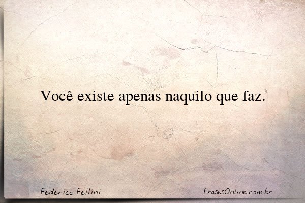 Frase de Federico Fellini