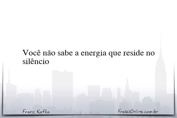 Frase de Franz Kafka