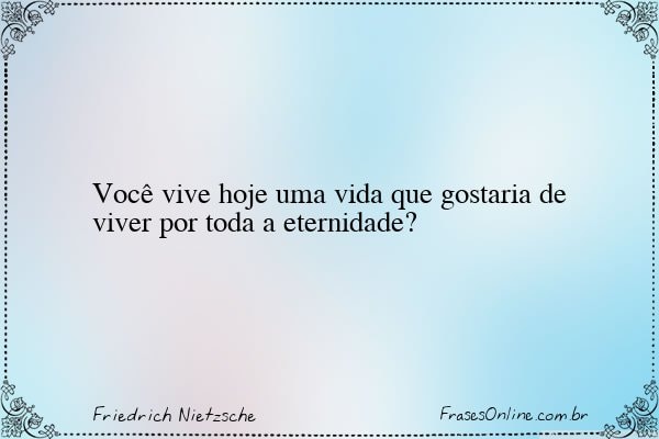 Frase de Friedrich Nietzsche