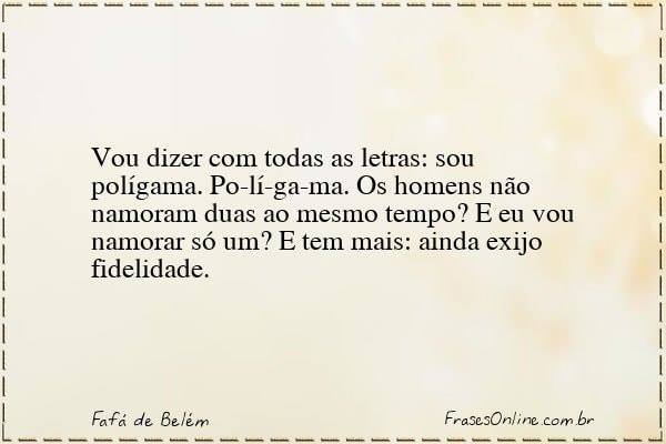 Frase de Fafá de Belém