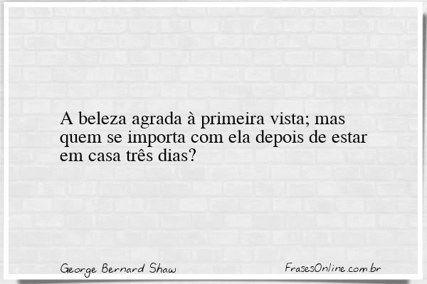 Frase de George Bernard Shaw