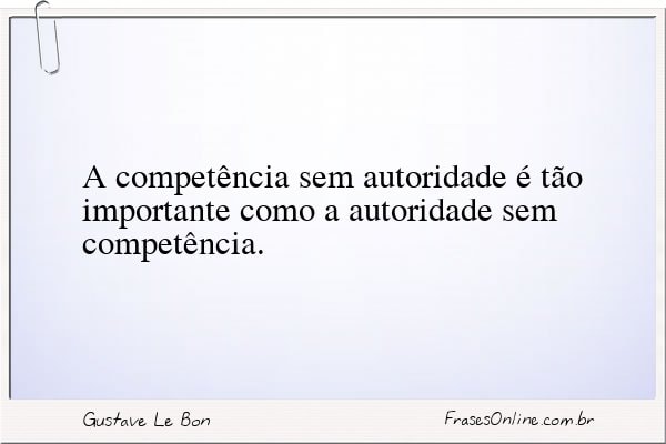 Frase de Gustave Le Bon