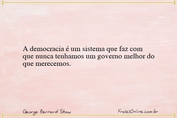 Frase de George Bernard Shaw