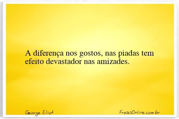 Frase de George Eliot