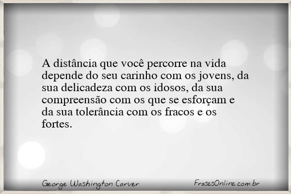 Frase de George Washington Carver