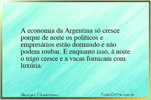 Frase de Georges Clemenceau