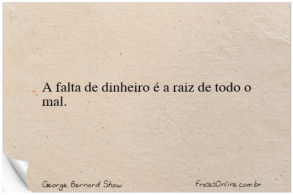 Frase de George Bernard Shaw