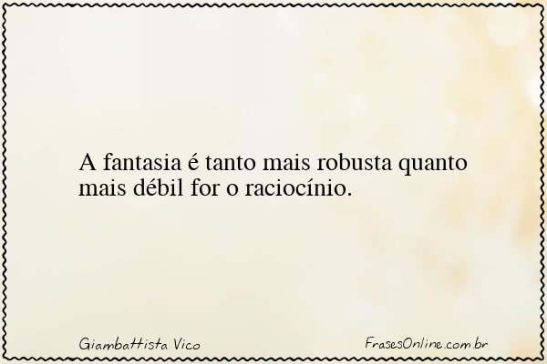 Frase de Giambattista Vico