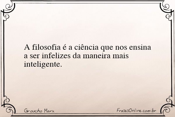 Frase de Groucho Marx