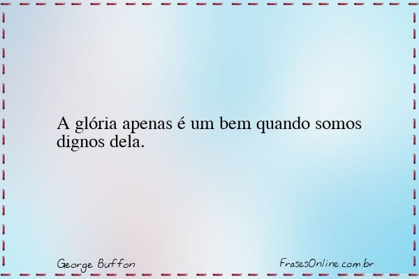 Frase de George Buffon