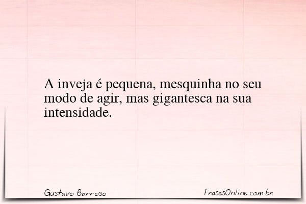 Frase de Gustavo Barroso