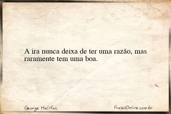 Frase de George Halifax
