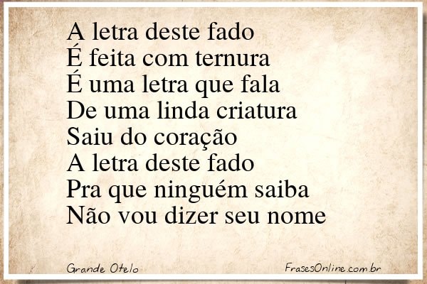 Frase de Grande Otelo