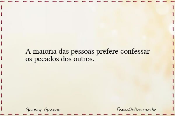 Frase de Graham Greene