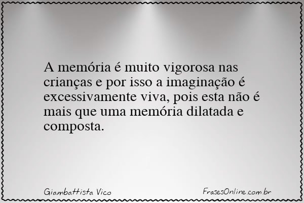 Frase de Giambattista Vico