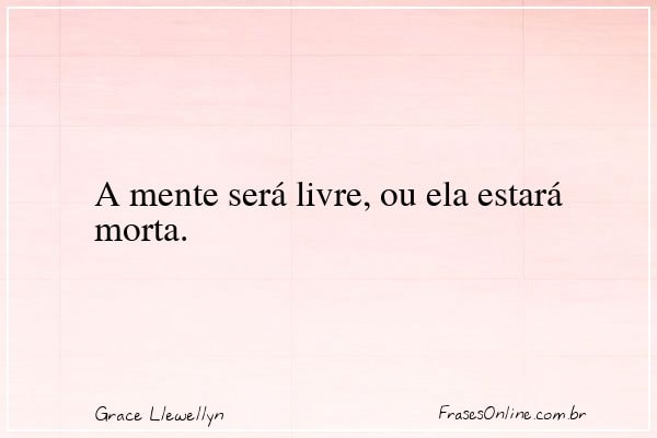 Frase de Grace Llewellyn