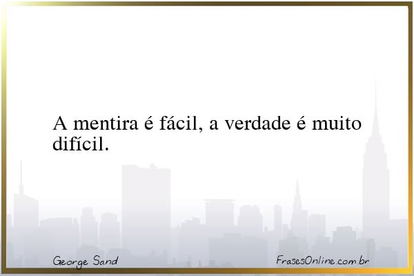 Frase de George Sand