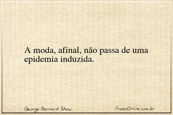 Frase de George Bernard Shaw
