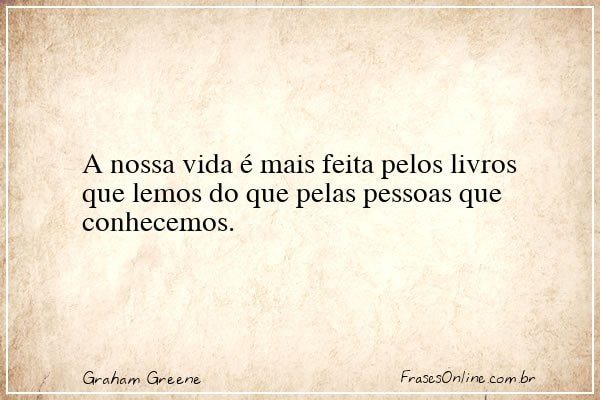 Frase de Graham Greene