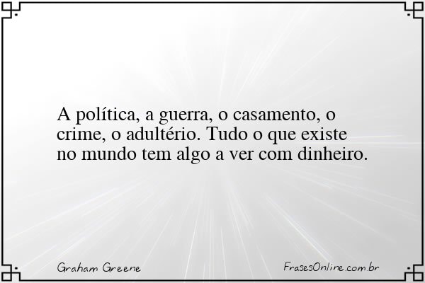 Frase de Graham Greene
