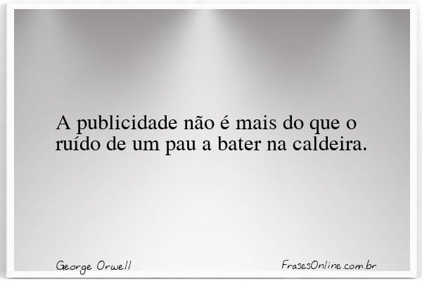Frase de George Orwell