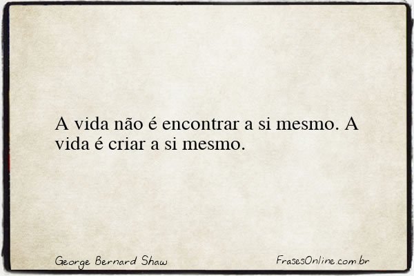 Frase de George Bernard Shaw