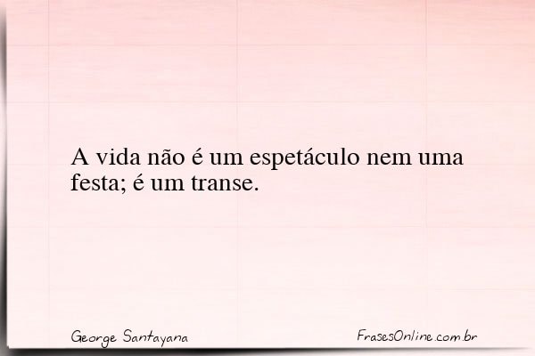 Frase de George Santayana