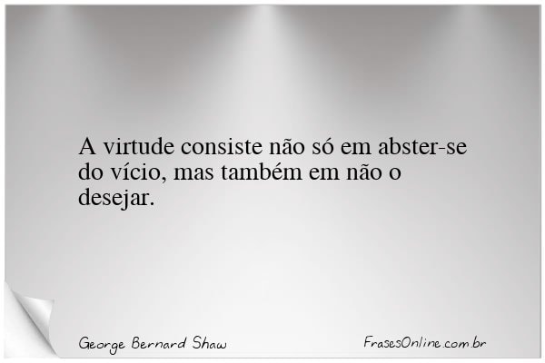 Frase de George Bernard Shaw