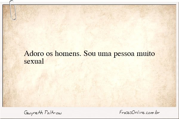 Frase de Gwyneth Paltrow