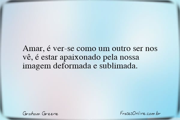 Frase de Graham Greene