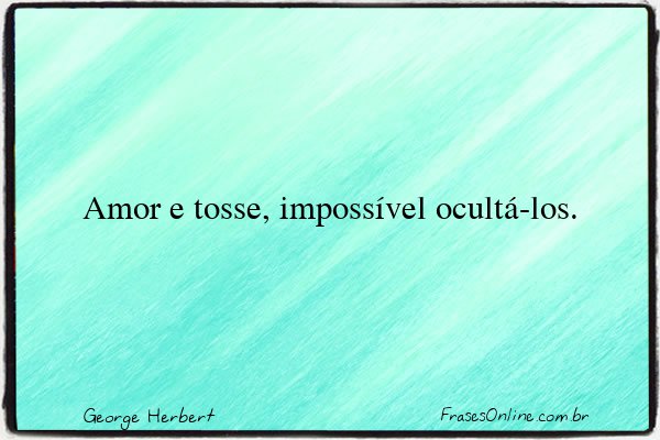 Frase de George Herbert