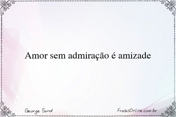Frase de George Sand